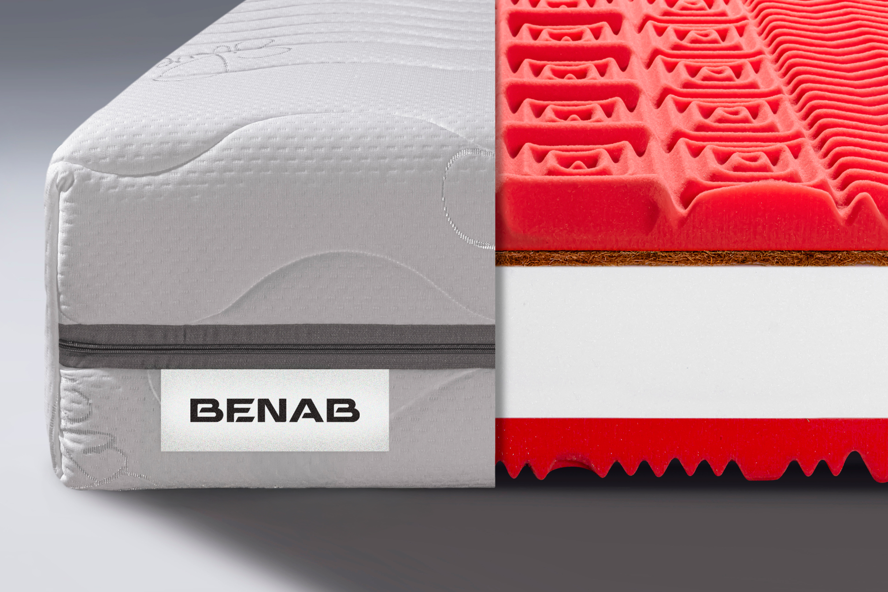 Matrac Benab Zero Hard&Medium 20 Plus 80 x 200 cm