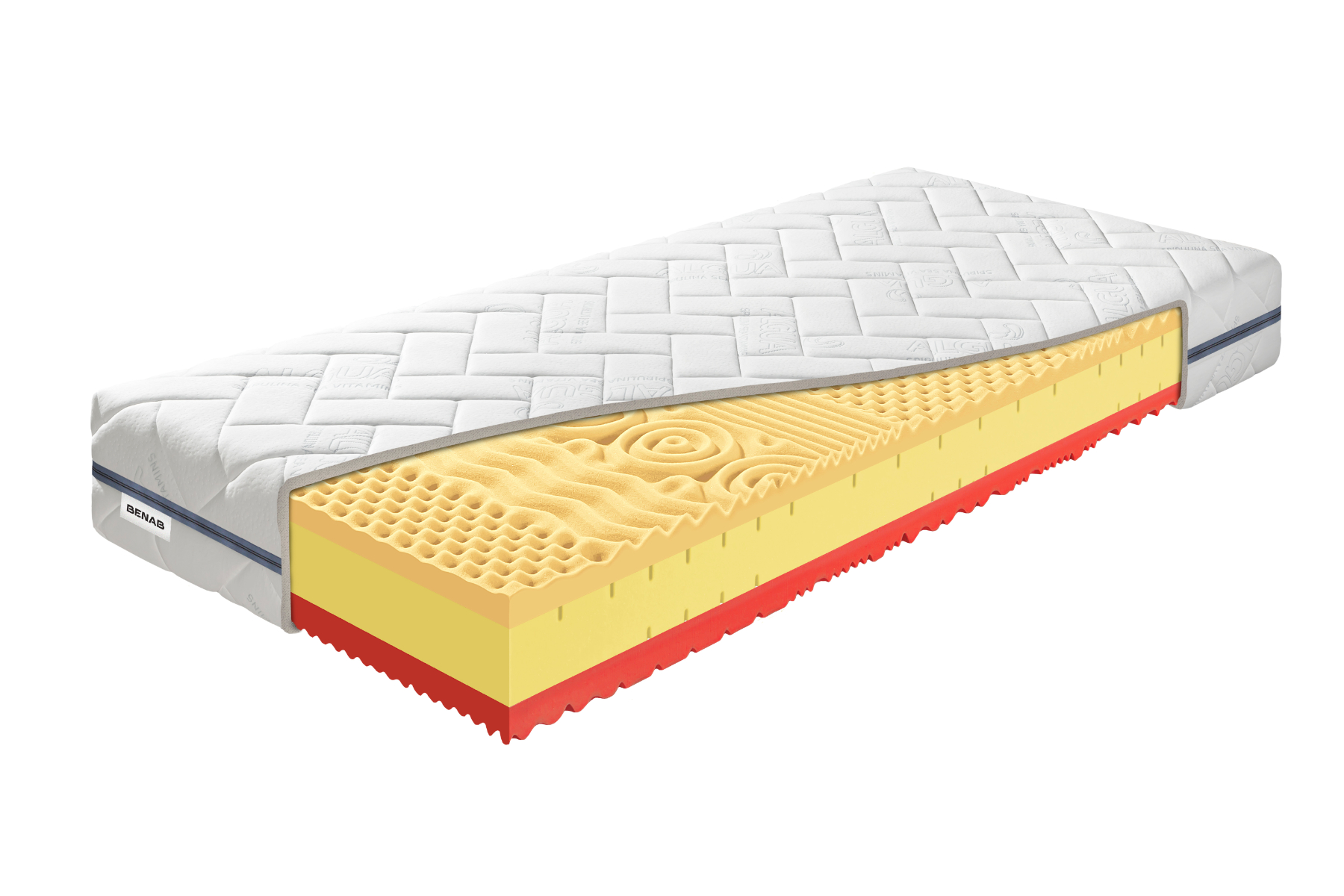 Matrac Benab Zero Visco 23 Bio 160 x 200 cm